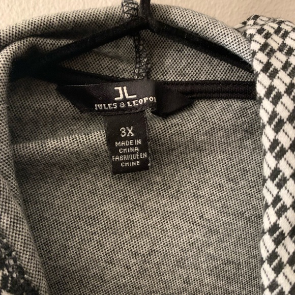 Checkered Hoodie - Chandail à capuchon avec motifs - Picture 3 of 3